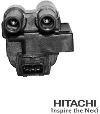 Produktbild von HITACHI 2508759 Zündspule für RENAULT CLIO II (BB0/1/2, CB0/1/2) KANGOO (KC0/1) KANGOO Express (FC0/1) MEGANE I (BA0/1) MEGANE Scenic (JA0/1)