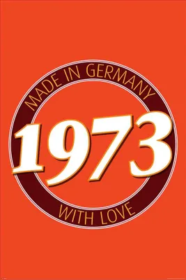 Produktbild von Geburtstagsposter - Poster - 1973 - Germany + Ü-Poster