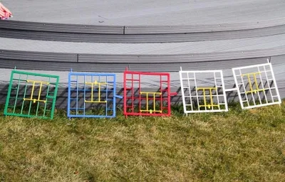 Produktbild von Vorsatzgitter Zellengitter Zellentüren für Tauben Witwerzellen links 32cm x 32cm