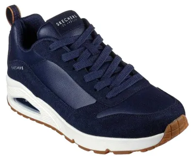 Produktbild von Skechers - "Uno Stacre" Sneaker für Herren, Leder PP15711 (43 EU) (Dunkles Marineblau)