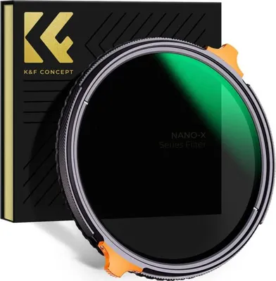 Produktbild von K&F Nano X Filter CPL+Variabler NDX ND4-ND64 67mm