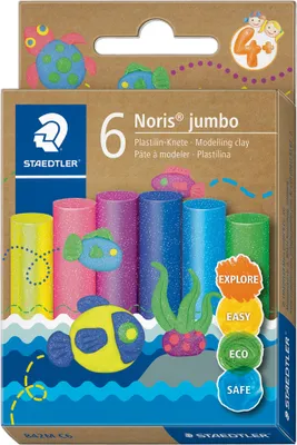 Immagine prodotto di STAEDTLER Plastilin-Knete Noris Jumbo glitter