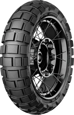 Image de CONTINENTAL – Pneu TKC 80, dimensions 2, 140/80-18, indice de charge 70, type TL (sans chambre à air), homologation M+S