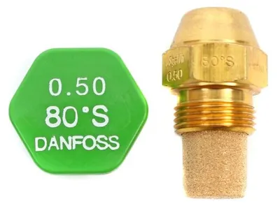 Produktbild von Danfoss Ölbrennerdüse 0.50/80°S (030F8708)