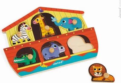 Obrázok produktu pre JANOD 07062, 6 kusov, Fauna, 1,5 rok / roky