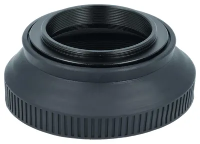 Produktbild von vhbw Gegenlichtblende kompatibel mit Objektive mit 40,5mm Objektiv-Gewinde 40,5mm Objektiv, Weitwinkel, Rund, 6,7 cm, matt-schwarz