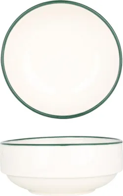 Produktbild von Rinart Servierschale - Green Edge - Porzellan - 10 cm (200cc)
