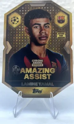 Produktbild von Match Attax Ucl 2025/26 2026 Chrome Award Winner Ca 3 Amazing Assist Yamal