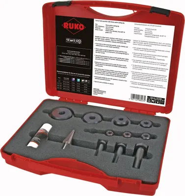 Immagine prodotto di Ruko set di foratura per viti 4 in valigetta di plastica