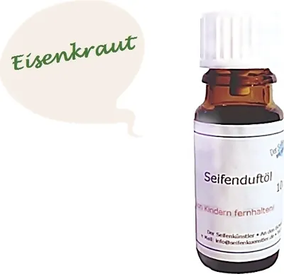Produktbild von Duftöl Eisenkraut 10ml  für Kosmetika, Gießseife und handgesiedete Seife