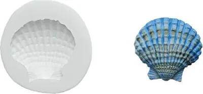Obrázek produktu pro Silikonová formička mušle 44x47mm