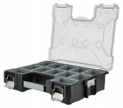 Immagine prodotto di Schmith - Contenitore organizzativo, dimensioni 44x36 cm, in plastica. Ideale per piccoli oggetti, utensili, attrezzi, per l'organizzazione di assortimenti e per lo stoccaggio