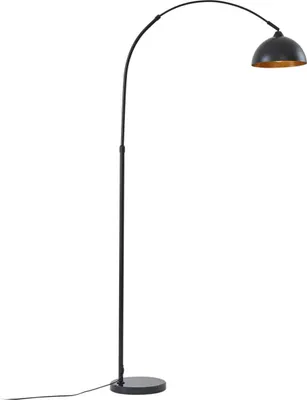 Produktbild von Lindby Stehleuchte Tonka, schwarz, Metall, 185 cm, E27
