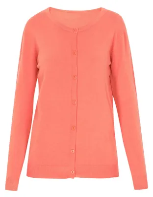 Image de Cardigan Jeona pour femme - abricot, XL