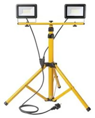 Zdjęcie produktu dla Reflektor roboczy LED ze statywem ORNO Adviti AD-NL-6275, 2x 30W, 4000k, IP65, 2m