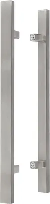 Immagine prodotto di KOTARBAU® Ferramenta per porte esterne Maniglia bifacciale per porte d'ingresso in acciaio inox INOX 90 gradi 800x1000mm