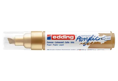 Produktbild von edding 5000 Acrylmarker breit reichgold 5 - 10 mm