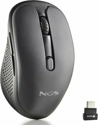 Produktbild von EVOMIX Drahtlose Bluetooth Maus mit Wiederaufladbarem Akku, Plug & Play, Schwarz