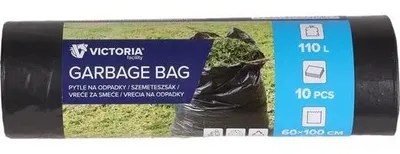 Obrázok produktu pre Vrecia na odpadky, 110 l, 10 ks, VICTORIA FACILITY