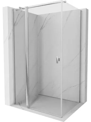 Obrázek produktu pro Mexen Mist T sprchový kout s otevíracími dveřmi 120 x 100 cm, transparentní, chrom - 8A4T-120-100-01-00