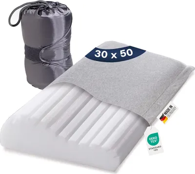 Produktbild von Reisekissen orthopädisches Nackenstützkissen Sympathica mit Tasche