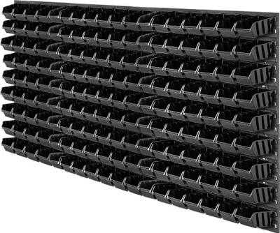 Produktbild von KADAX Werkzeugwand 156 x 78 cm, 162 Stück Werkstatt-Garagenboxen