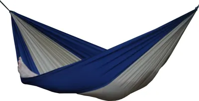 Produktbild von Single Reisehängematte Outdoor beige-navy wetterfest von Vivere
