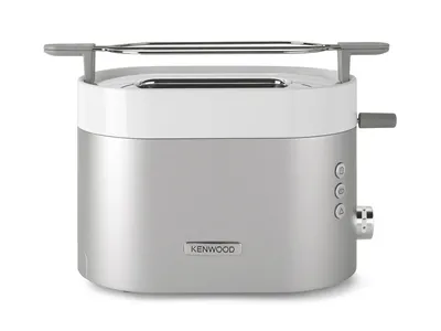 Produktbild von Kenwood TCM401TT Toaster, Edelstahlgehäuse, Stoppfunktion, Auftaufunktion, Brötchenrost