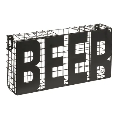 Produktbild von Beer Kronkorkensammler Dekoartikel aus Metall