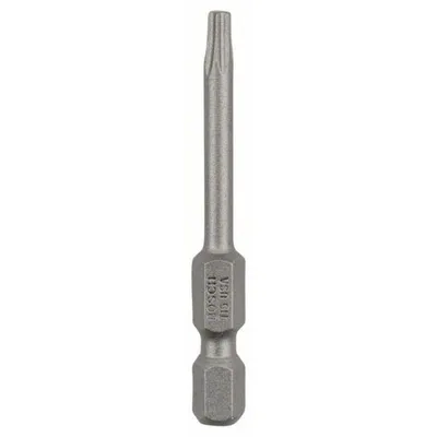 Obrázok produktu pre Bosch 2 607 002 510, 25 kusov, Torx, T15, Oceľ, 49 mm, 25,4 / 4 mm (1 / 4")