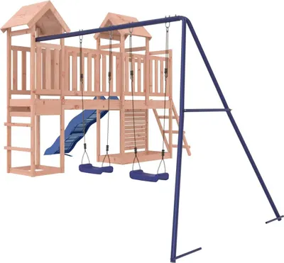 Produktbild von vidaXL Spielturm Massivholz Douglasie
