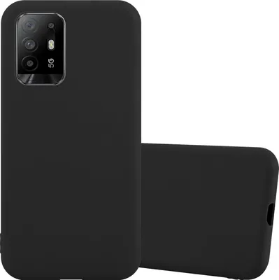 Produktbild von Cadorabo Hülle für Oppo A94 5G Schutzhülle in Schwarz Handyhülle TPU Silikon Etui Case Cover
