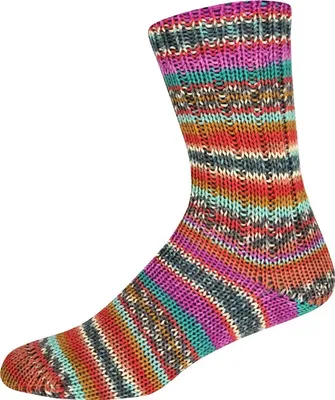 Produktbild von ONline - Supersocke 6-fach Sort. 389 Alpin-Color 3195