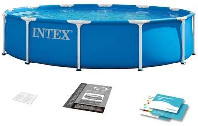 Image de Piscine hors sol INTEX 28210ND, dimensions : 366 x 76 cm