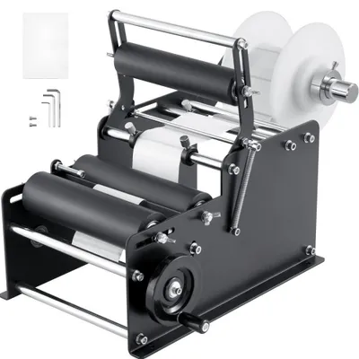Immagine prodotto di Etichettatrice manuale - 15-20 etichette al minuto - Pistola per etichette - Larghezza etichette da 10-130 mm, lunghezza etichette da 10-300 mm - Cartellini prezzo - Etichettatrice per bottiglie
