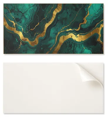Obrázok produktu pre Dekoratívna panelová doska s grafikou, 120 x 60 cm, abstraktná vlnitá štruktúra, lepená