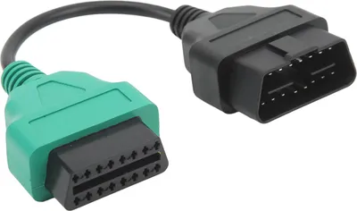 Image de Câble de scanner de direction assistée vert Câble de diagnostic ABS OBD2 pour Fiat ECU Scan Tool vert