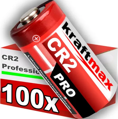 Produktbild von 100er Pack CR2 Lithium Hochleistungs- Batterie für professionelle Anwendungen - Neueste Generation