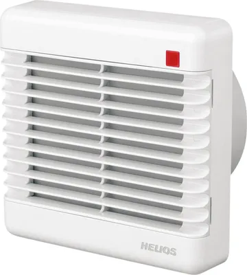 Produktbild von HELIOS VENTILATOR HELI Wandventilator IP44 HVR 150/4 E Förderl.freibl. 180m/h