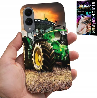 Zdjęcie produktu dla Etui Do Samsung Galaxy S25 Edge - Traktor Ciągnik Rolniczy Farma + Szkło