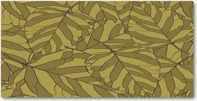 Produktbild von Tulup® Glas-Bild - 100x50 -Wandkunst - Wandbild hinter gehärtetem Sicherheitsglas  - Blumen & Pflanzen - Blätter - Grün
