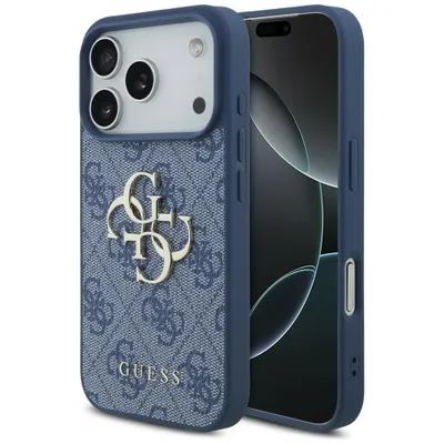 Produktbild von Handyhülle Guess 4G Big Logo für iPhone 18 Pro / 17 Pro, Blau