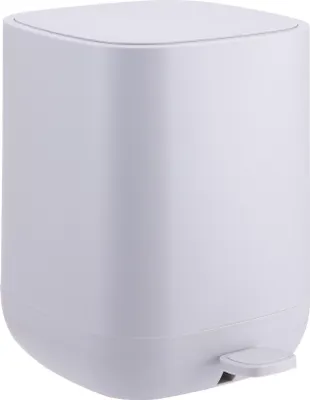 Zdjęcie produktu dla Kosz na śmieci Relaxdays, 9 l, automatyczne opuszczanie, wyjmowany pojemnik wewnętrzny, matowe tworzywo sztuczne, kosz na pedał z pokrywą, ciemnoszary