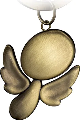 Produktbild von FABACH Schutzengel Schlüsselanhänger Furfur - Edler Engel Anhänger aus Metall in antiker Bronze - Geschenk Glücksbringer Auto Führerschein - Fahr vorsichtig