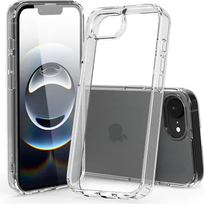 Produktbild von nevox 2496, Cover, Apple, iPhone 16e, 15,5 cm (6.1"), Transparent