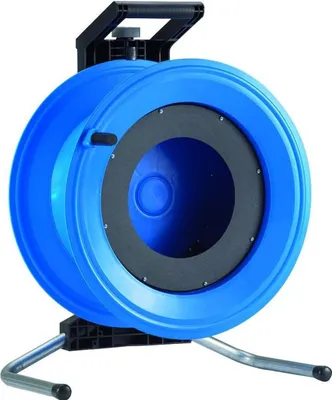 Produktbild von HEDI G4000 Kunststoff-Kabeltrommel Professional Plus 450, leer, blau
