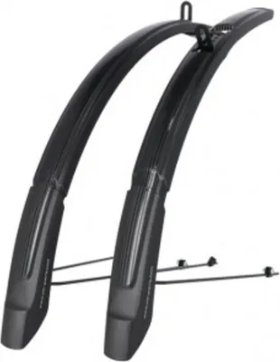 Image de XLC MG-C41 Mudguard-Set City 26-28' 46 mm, 509 g, noir, 2 pièces (1 kit)