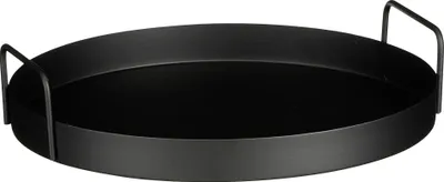Produktbild von Mica Tablett Razz schwarz Eisen 6,5 x 30 cm