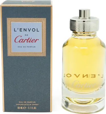 Obrázok produktu pre Cartier L'Envol, Muži, 80 ml, Sprej, ALCOHOL, PARFUM (FRAGRANCE), AQUA (WATER), LIMONENE, ETHYLHEXYL METHOXYCINNAMATE, ALPHA-ISOMETHYL..., 1 kusov