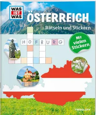 Produktbild von Rätseln und Stickern: Österreich
